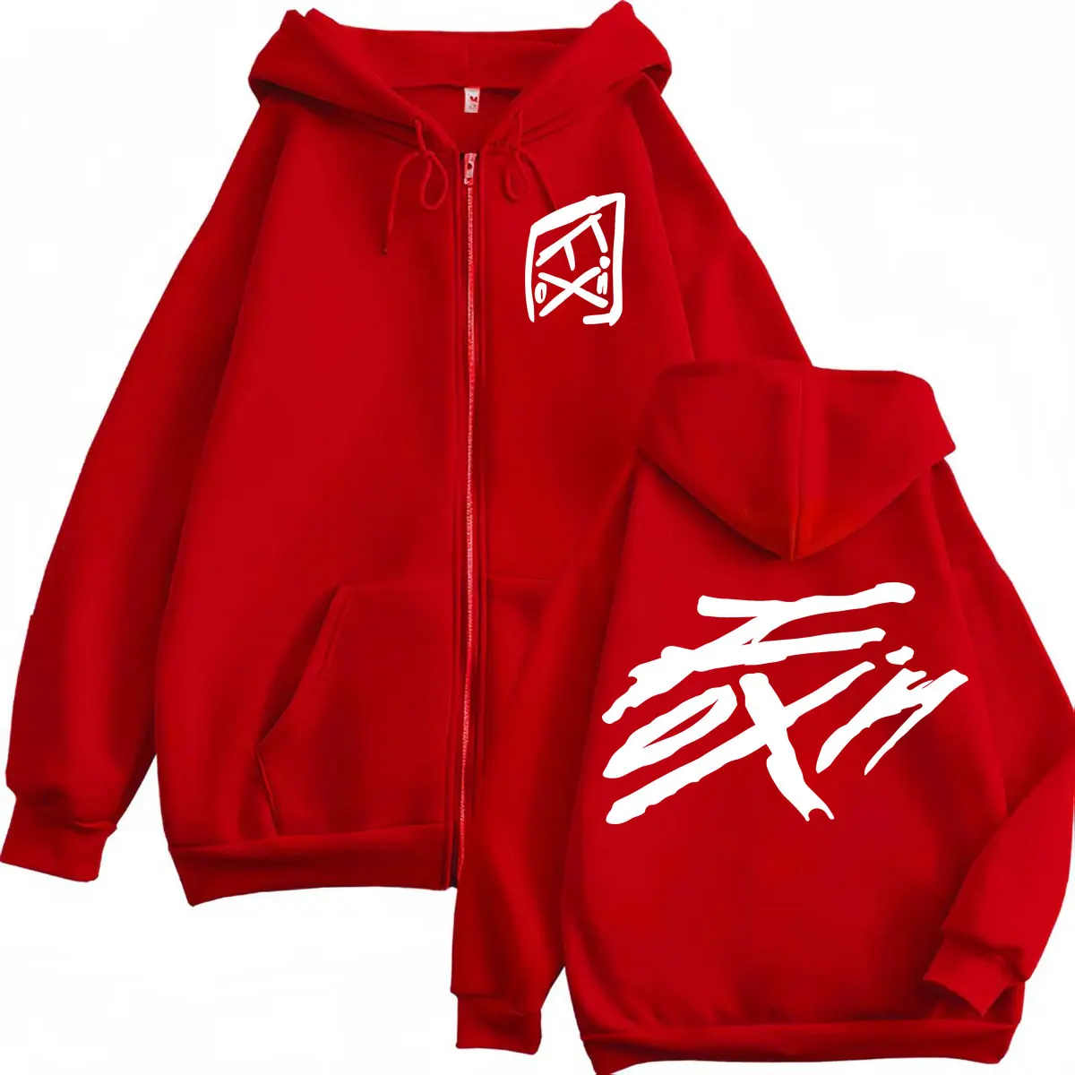 Kawaii Ateez Fixon Zipper Hoodies