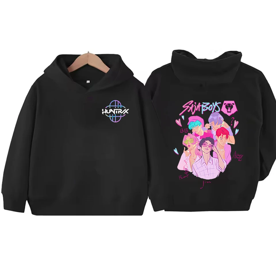 Kawaii KPop Demon Hunters Huntrix Saja Boys Warm Sweatshirt