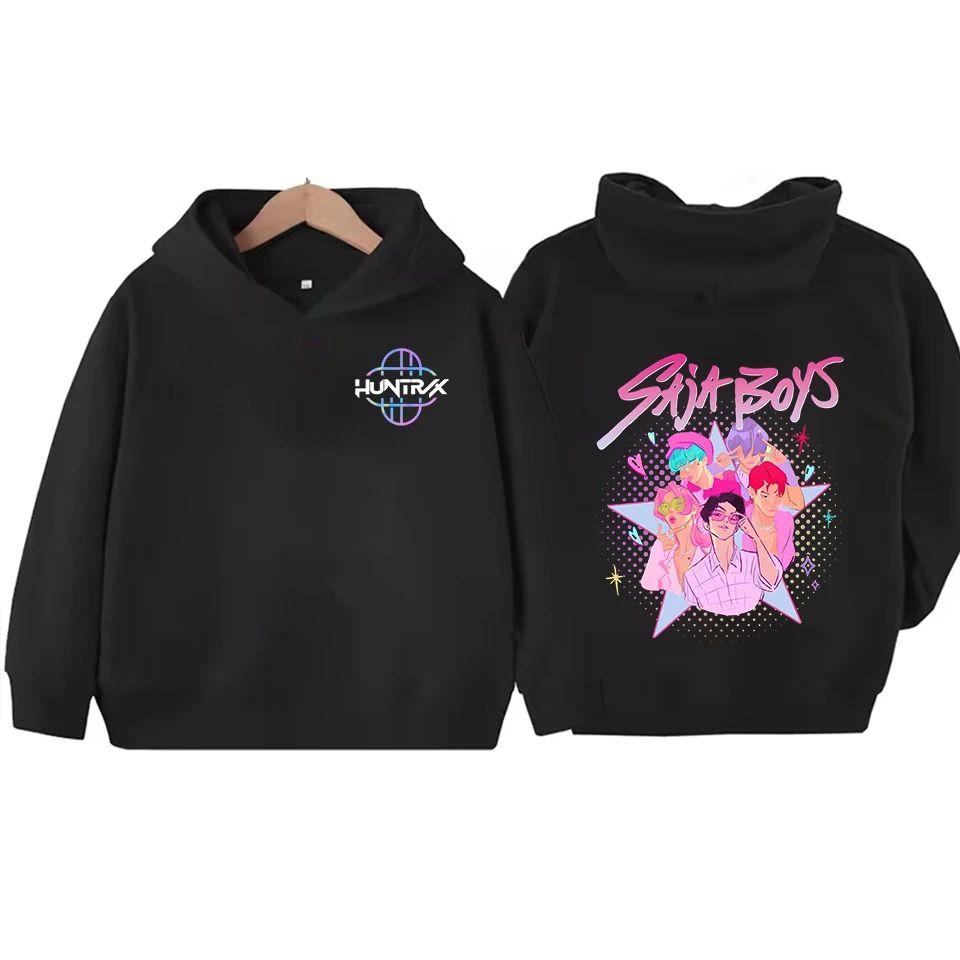 Anime Kawaii KPop Demon Hunters Huntrix Saja Boys Sweatshirt