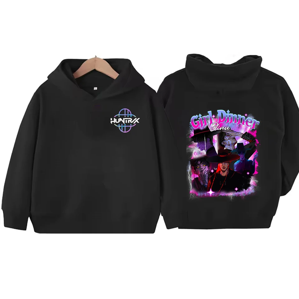 Anime KPop Demon Hunters Huntrix Saja Boys Kawaii Warm Sweatshirt