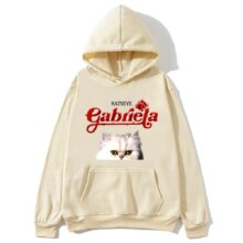 2025 Autumn and Winter Kpop Katseye Casual 100% Cotton Printed Hoodie Katseye Gabriela Cat Graphic Men Oversized Streetwear Y2k 2025 Autumn and Winter Kpop Katseye Casual 100% Cotton Printed Hoodie Katseye Gabriela Cat Graphic Men Oversized Streetwear Y2k