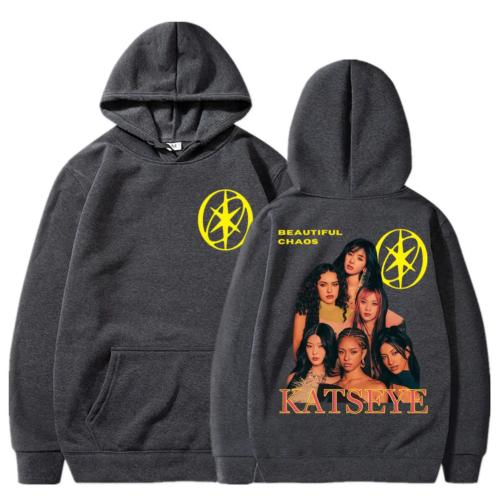 Kawaii Katseye Casual Hoodies