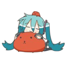 Kawaii Hatsune Miku Sticker Kawaii Hatsune Miku Sticker