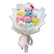 30cm Anime Kawaii Sanrio Plush Bouquet 30cm Anime Kawaii Sanrio Plush Bouquet
