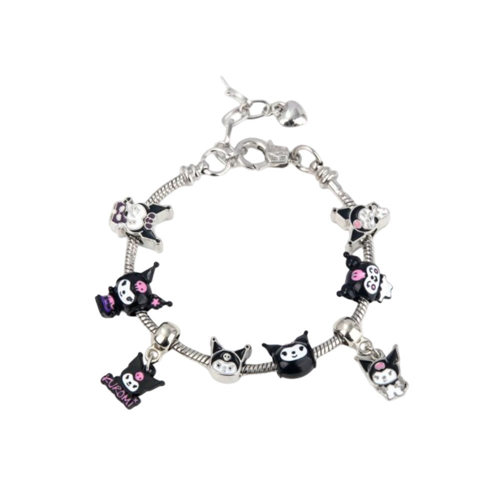 Kawaii Sanrio Anime Kuromi Metal Bracelet