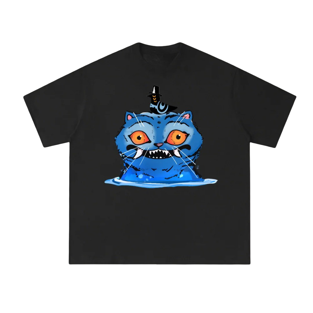 Kawaii Anime KPop Demon Hunters Derpy Tiger T-Shirt