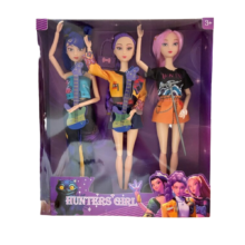 3Pcs/Set Anime Kawaii KPop Demon Hunters Action Figure Toy 3Pcs/Set Anime Kawaii KPop Demon Hunters Action Figure Toy