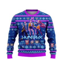 Anime Kawaii KPop Demon Hunters Sweater Anime Kawaii KPop Demon Hunters Sweater