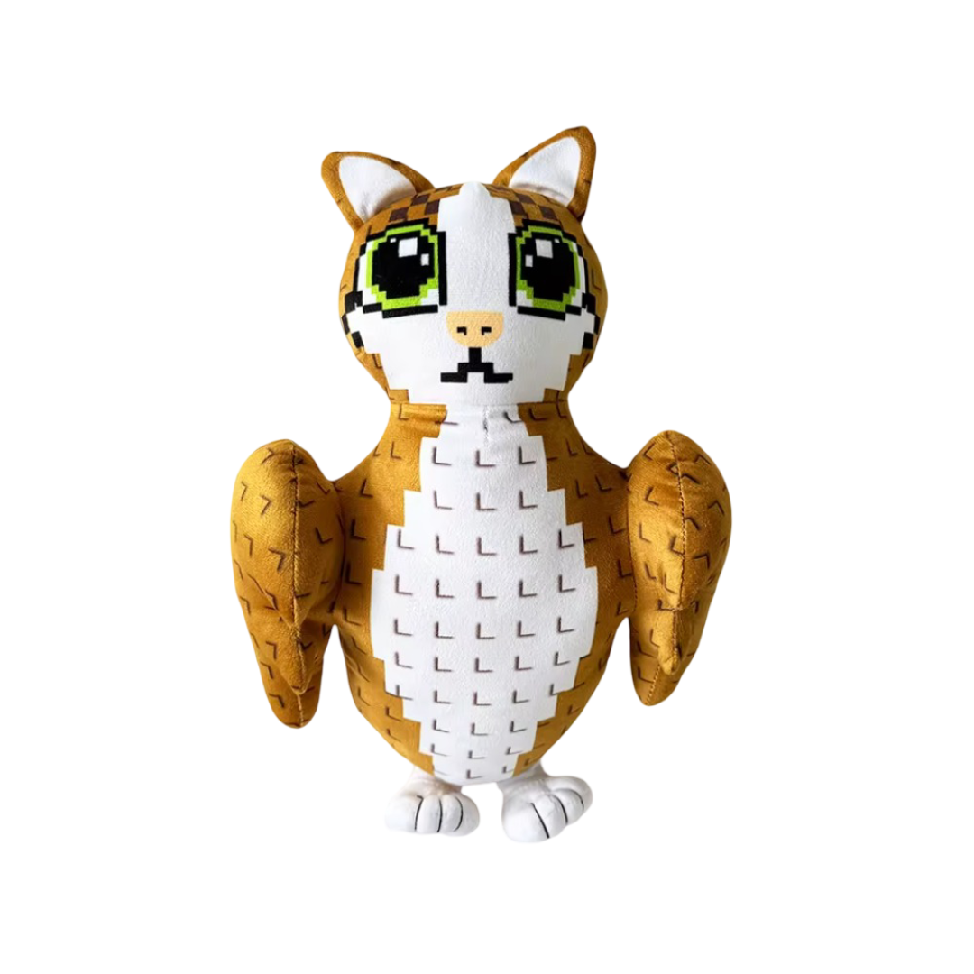 Kawaii Steal A Brainrot Meowl Plush Toy