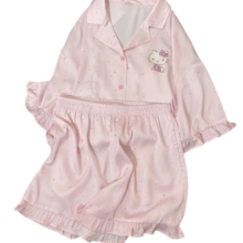 Sanrio Kawaii Hello Kitty Pajamas Set Sanrio Kawaii Hello Kitty Pajamas Set