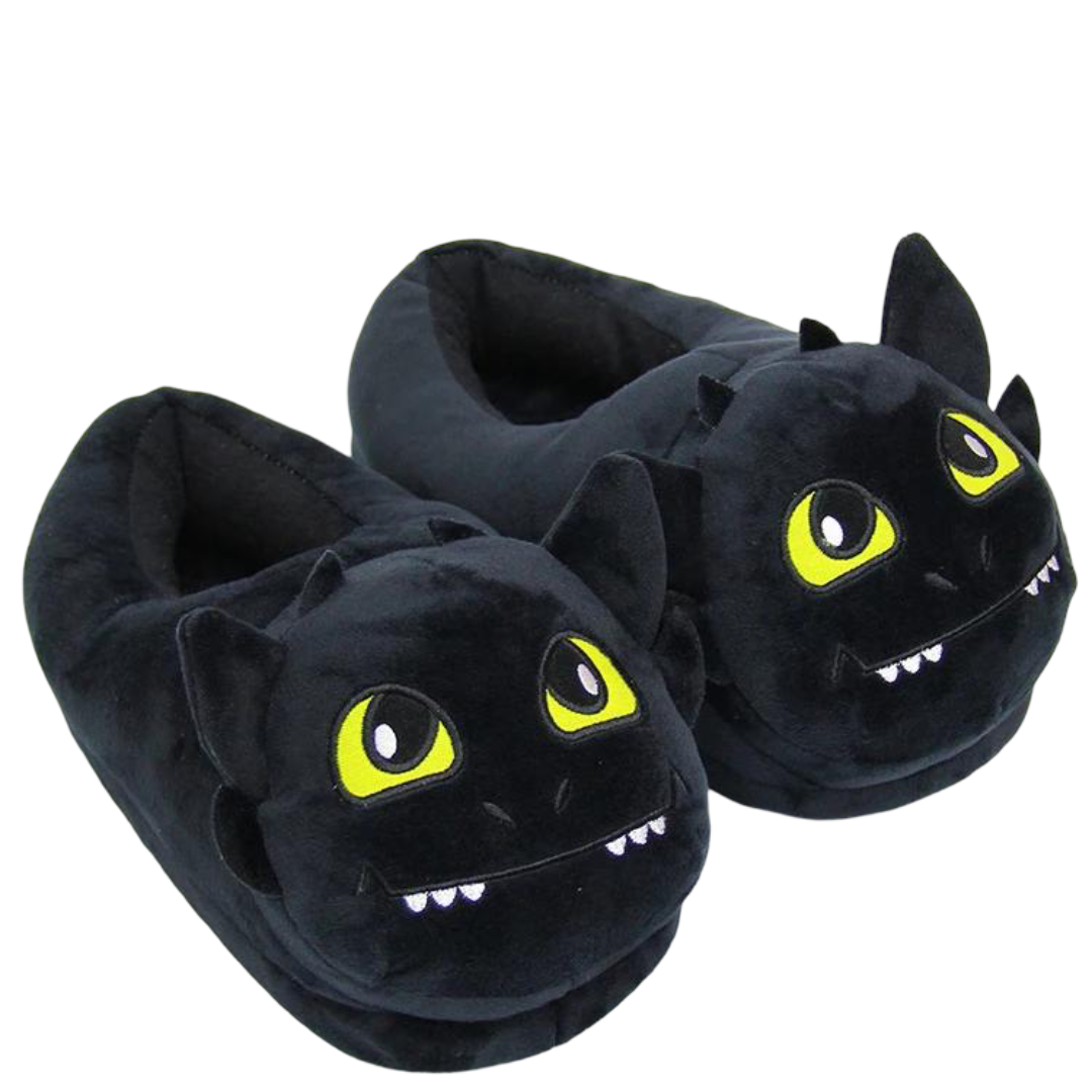Kawaii Toothless Dragon Cosplay Slipper For Adult