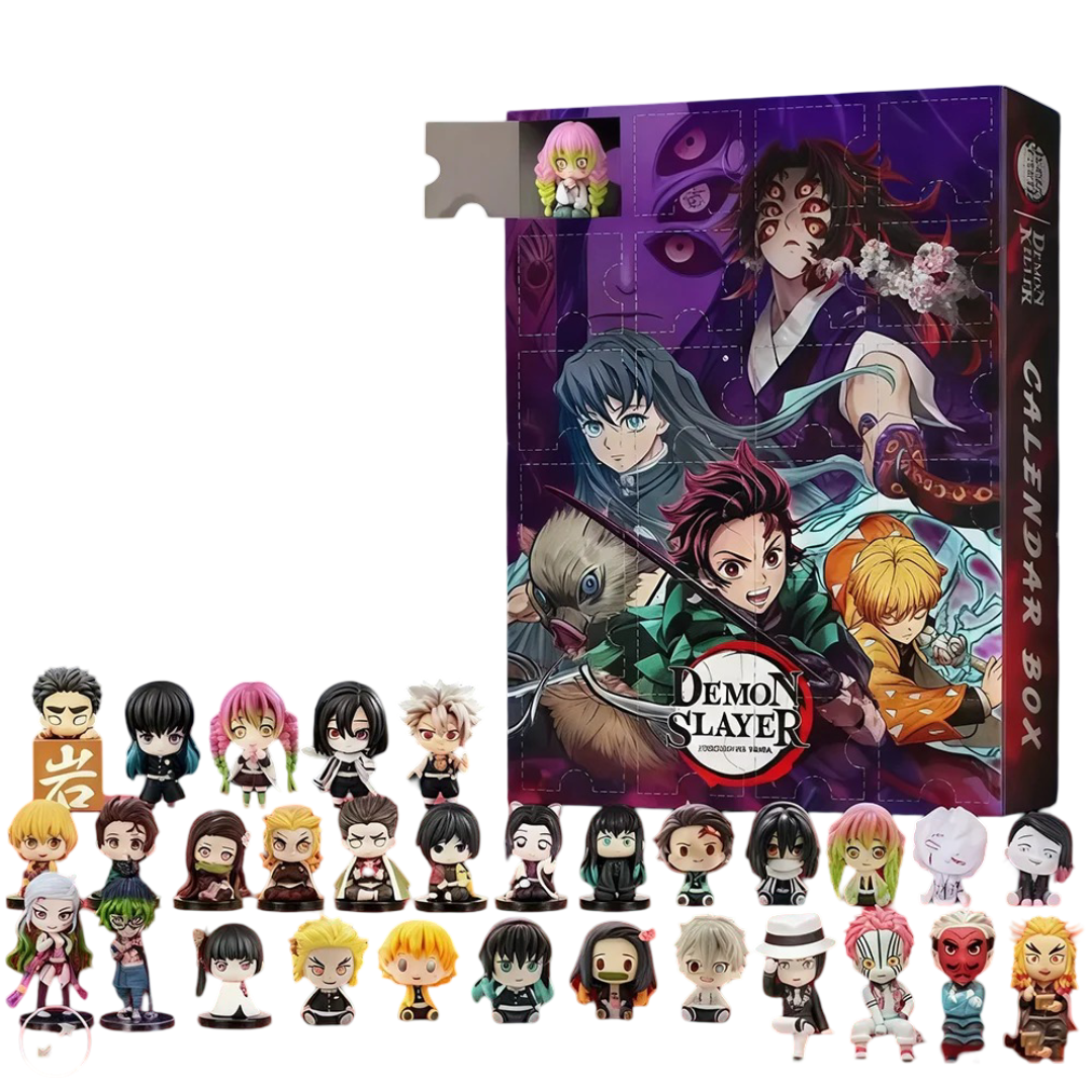 Kawaii Anime Demon Slayer Character Advent Calendar