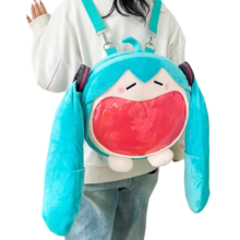 Anime Hatsune Miku Kawaii Plush Backpack Anime Hatsune Miku Kawaii Plush Backpack