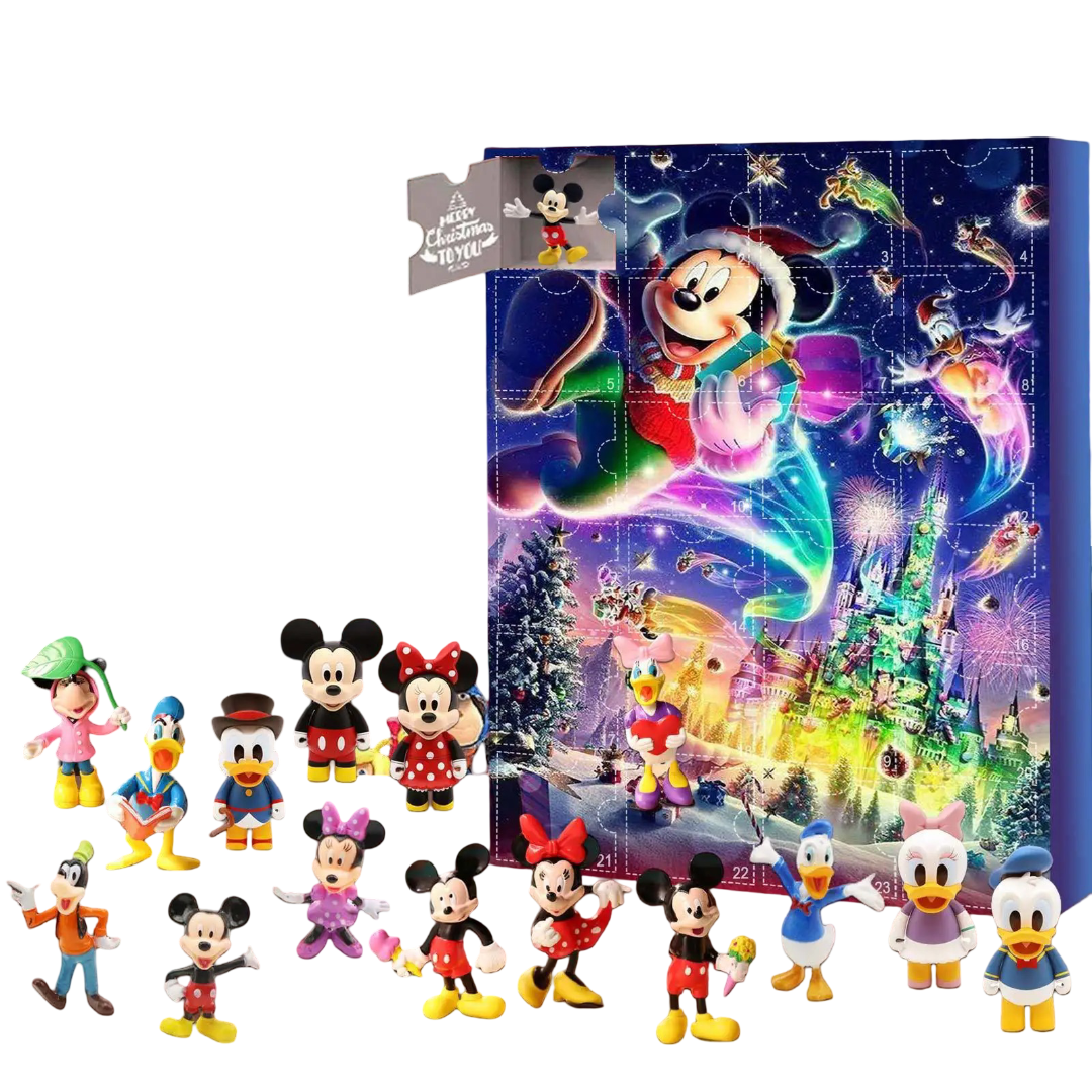 Kawaii Character Cartoon Christmas Advent Calendar
