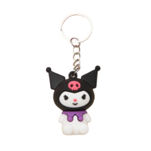Sanrio Kawaii Kuromi Turn Into Bear Keychain Sanrio Kawaii Kuromi Turn Into Bear Keychain