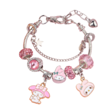 Kawaii Cartoon My Melody Beaded Bracelet Kawaii Cartoon My Melody Beaded Bracelet