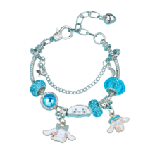 Kawaii Cartoon Cinnamoroll Beaded Bracelet Kawaii Cartoon Cinnamoroll Beaded Bracelet