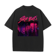 KPop Demon Hunters Kawaii Saja Boys T-Shirt KPop Demon Hunters Kawaii Saja Boys T-Shirt