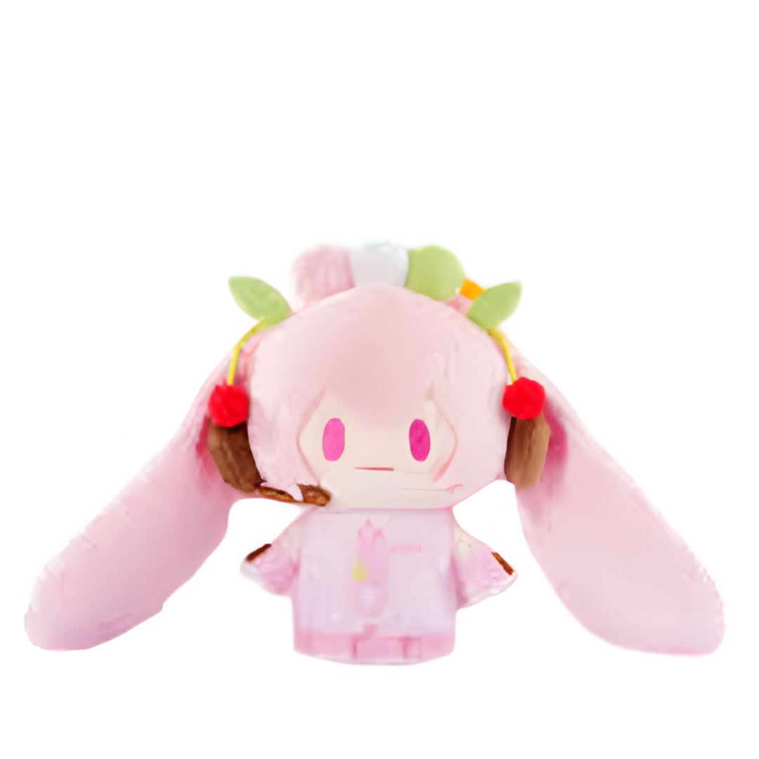 Hatsune Miku: Project Diva Kawaii Sakura Miku Plush Keychain