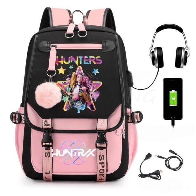 Kawaii KPop Demon Hunters Rumi Waterproof Backpack