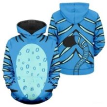 KPop Demon Hunters Derpy Tiger Kawaii Print Hoodie KPop Demon Hunters Derpy Tiger Kawaii Print Hoodie