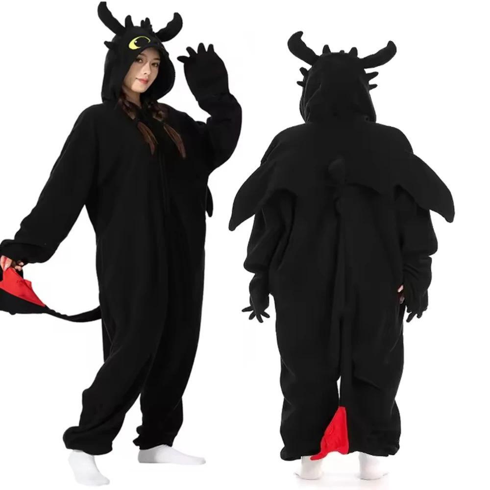 Kawaii Toothless Dragon Cosplay Costume For Adult