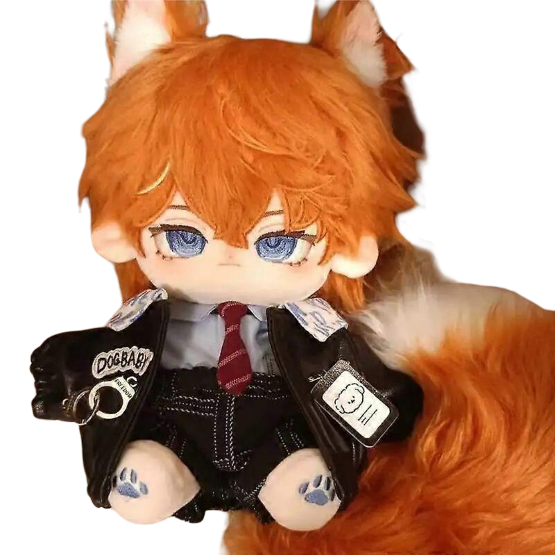 20cm Kawaii Anime Genshin Impact Tartaglia Ajax Plush Toy 