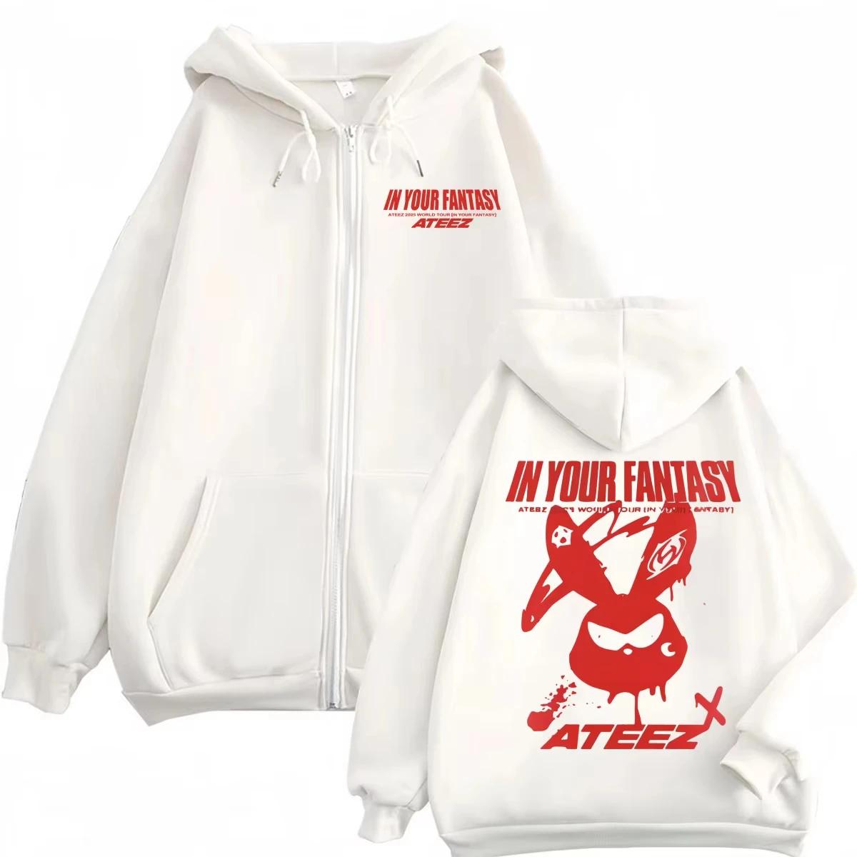 Kawaii In Your Fantasy Printed Hoodie