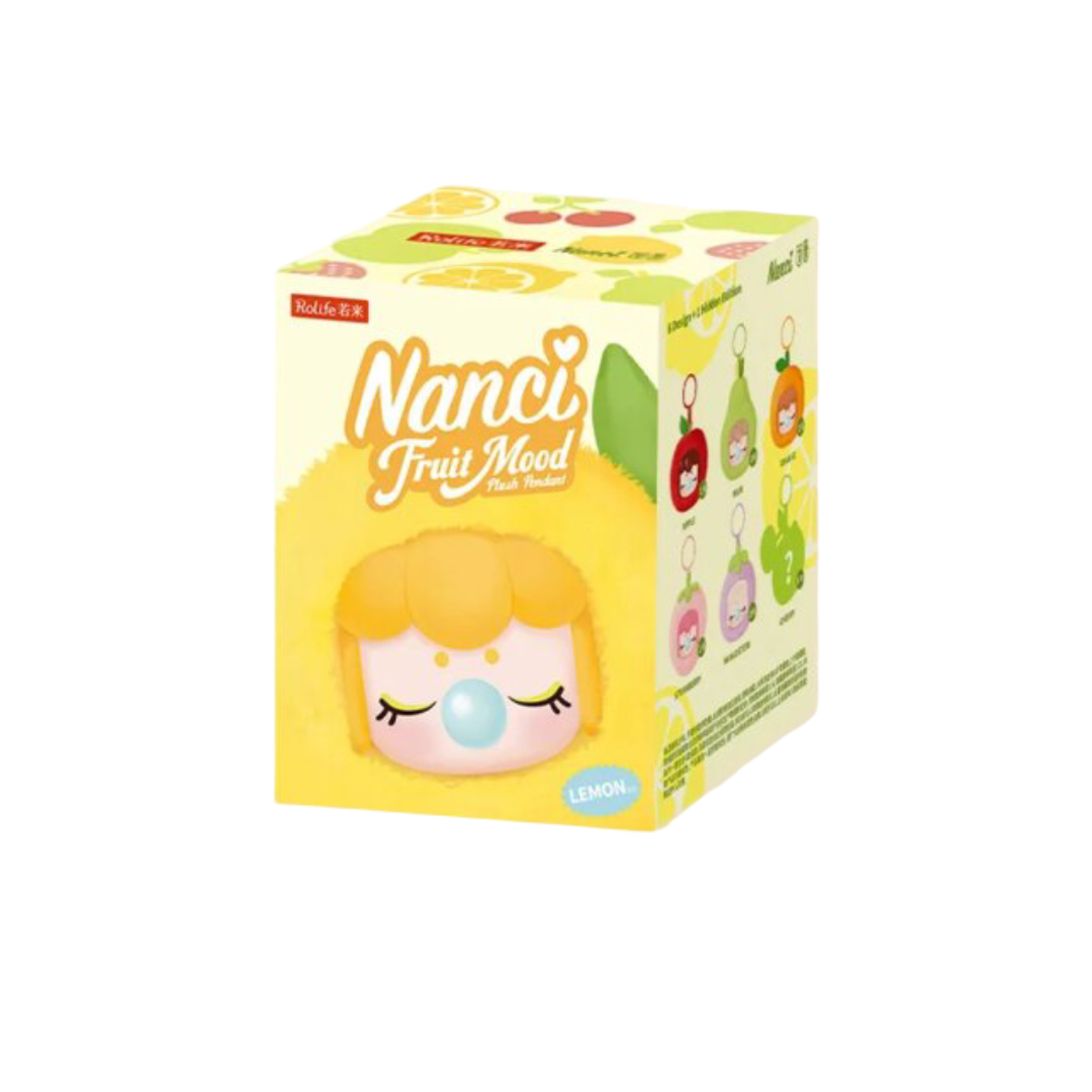 Kawaii Fruit Brain Series Plush Keychain Blind Box