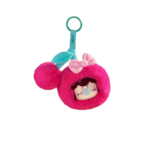 Kawaii Fruit Brain Series Cherry Plush Keychain Kawaii Fruit Brain Series Cherry Plush Keychain
