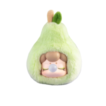 Kawaii Fruit Brain Series Pear Plush Keychain Kawaii Fruit Brain Series Pear Plush Keychain
