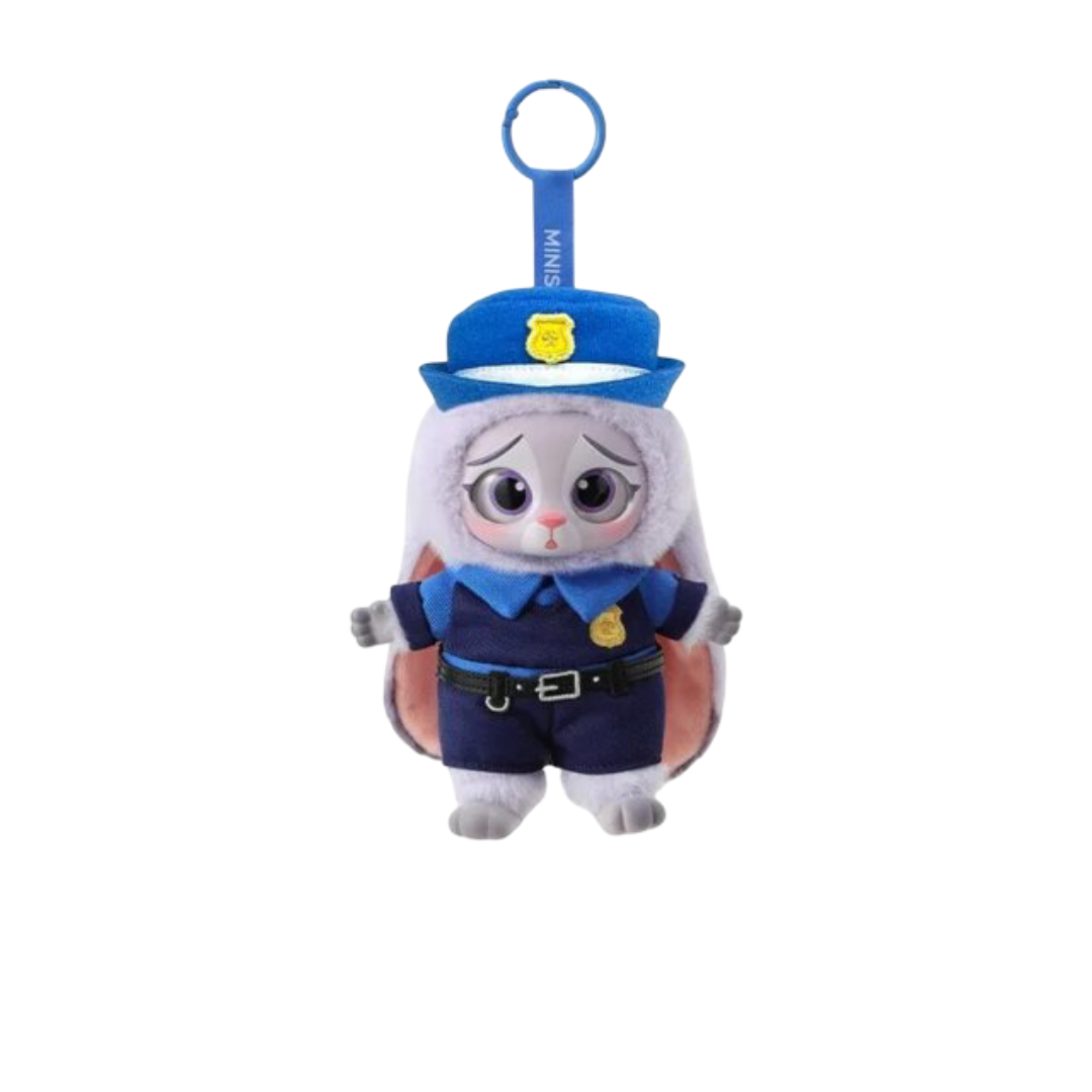 Kawaii Cartoon Zootopia Officer Judy Plush Pendant