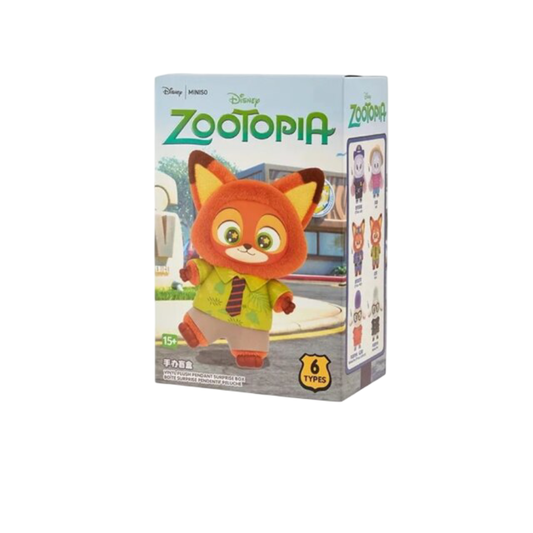 Kawaii Cartoon Zootopia Blind Box With Pendant