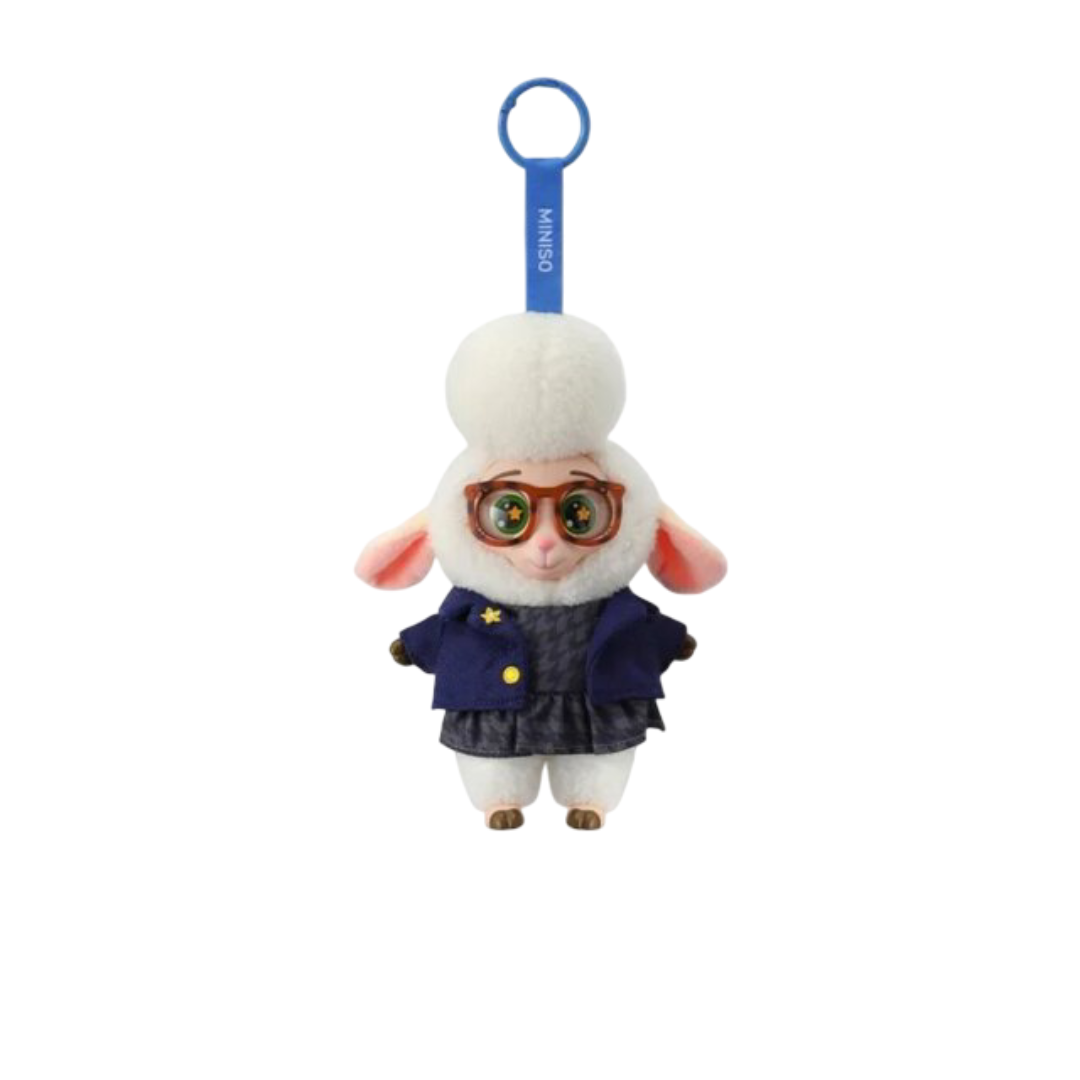 Kawaii Cartoon Zootopia Bellwether Plush Pendant