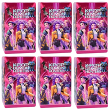 6Pcs Kawaii Anime Kpop Demon Hunters Blind Box 6Pcs Kawaii Anime Kpop Demon Hunters Blind Box