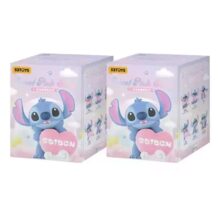 2Pcs Kawaii Stitch Sweet Pink Series PVC Blind Box 2Pcs Kawaii Stitch Sweet Pink Series PVC Blind Box