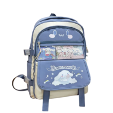 Kawaii Cinnamoroll Polyester Backpack Kawaii Cinnamoroll Polyester Backpack