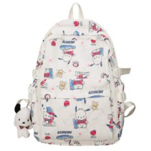 Kawaii Sanrio Pochacco Canvas School Bag Kawaii Sanrio Pochacco Canvas School Bag