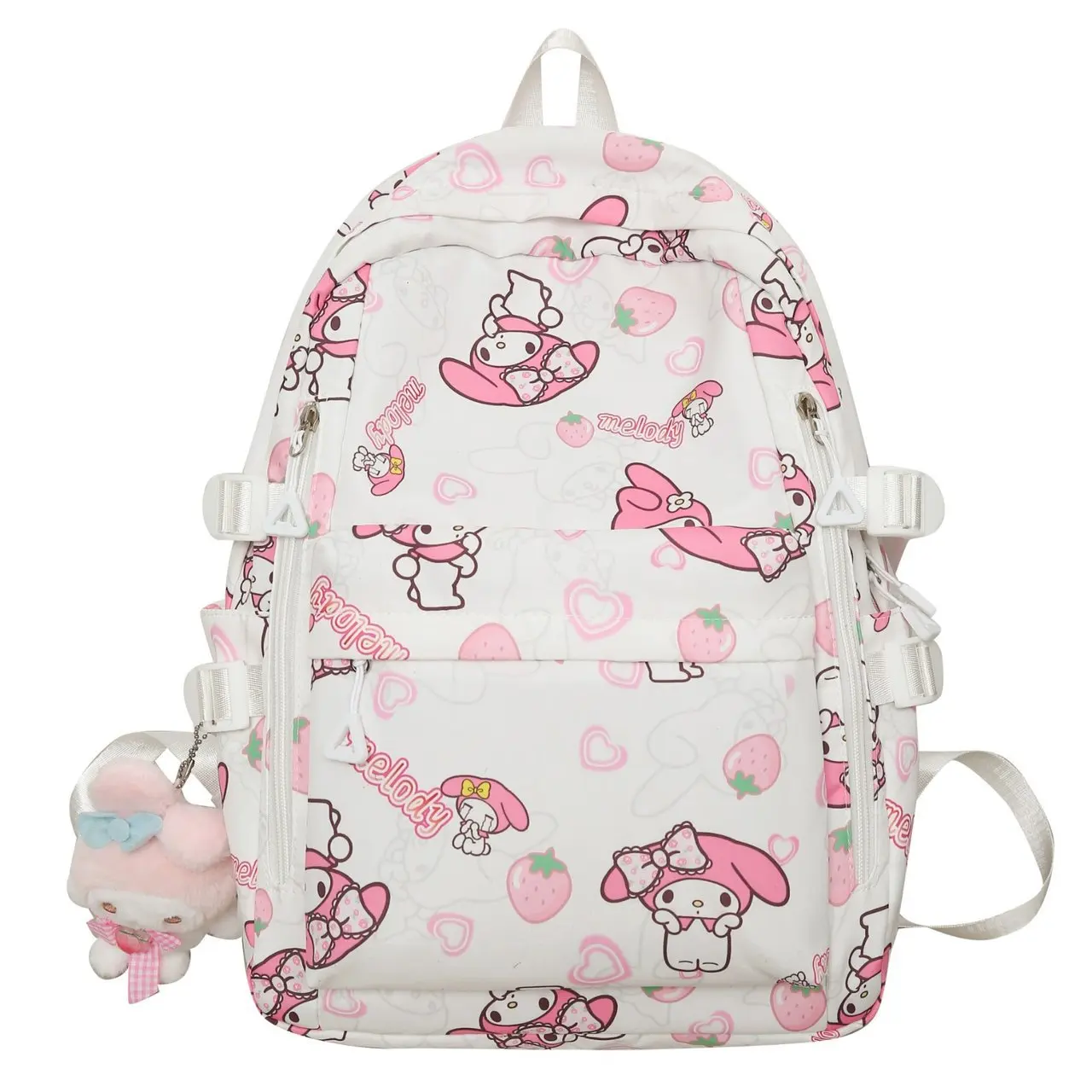 Kawaii Sanrio My Melody Canvas School Backpack Kawaii Sanrio My Melody Canvas School Backpack