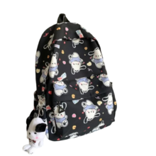 Kawaii Sanrio Pochacco Backpack With Keychain Kawaii Sanrio Pochacco Backpack With Keychain