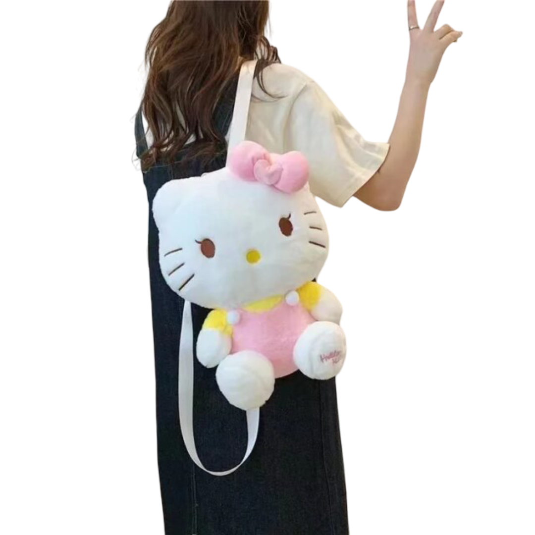 Sanrio Hello Kitty Kawaii Plush Backpack 