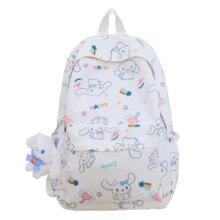 Kawaii Sanrio Cinnamoroll Canvas Backpack Kawaii Sanrio Cinnamoroll Canvas Backpack