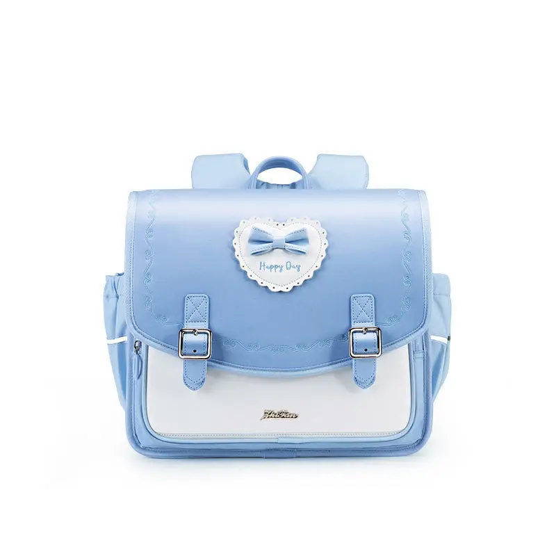 Kawaii Leather School Backpack