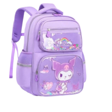 Sanrio Kuromi Kawaii Print Student Backpack Sanrio Kuromi Kawaii Print Student Backpack