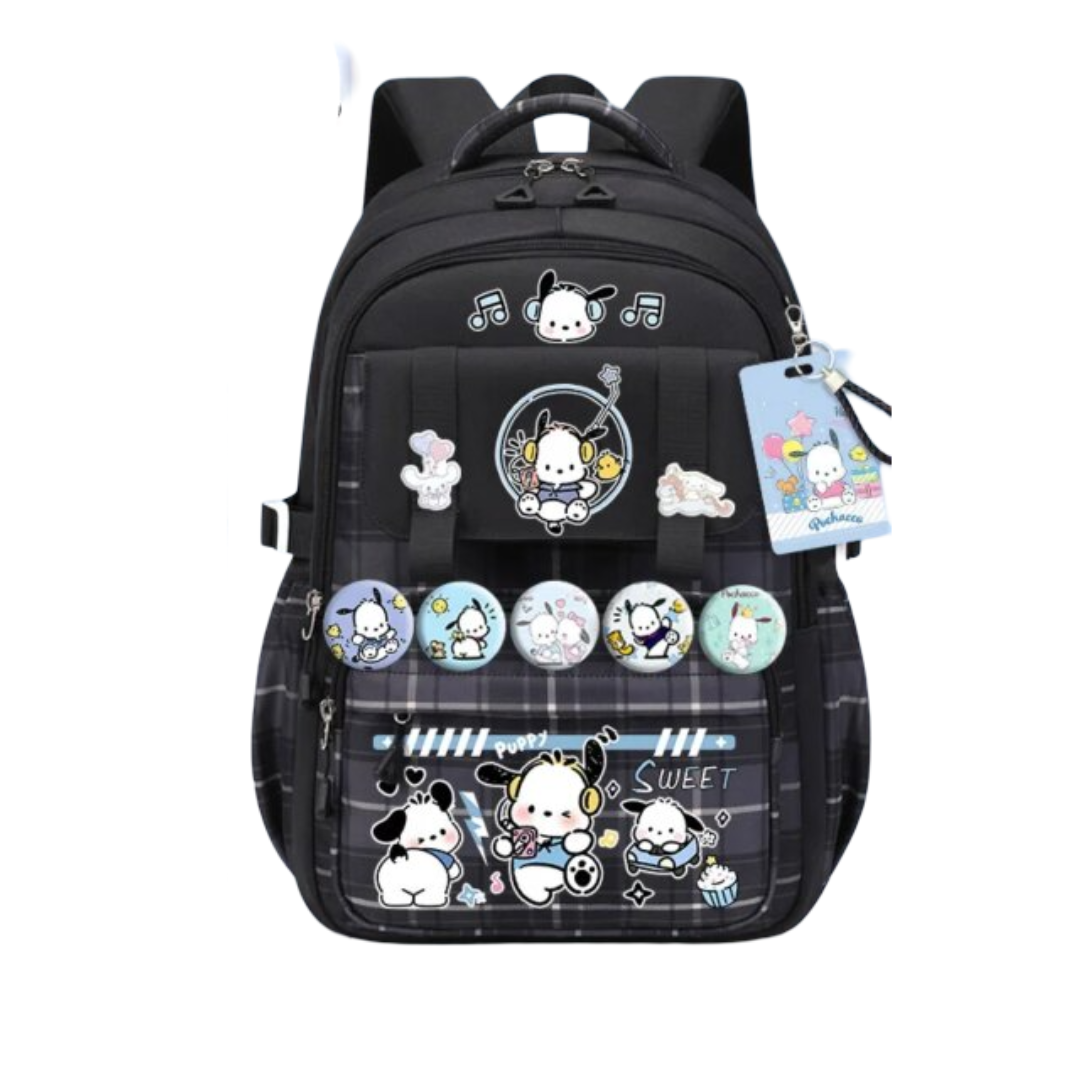 Kawaii Pochacco Large Capacity Student Backpack