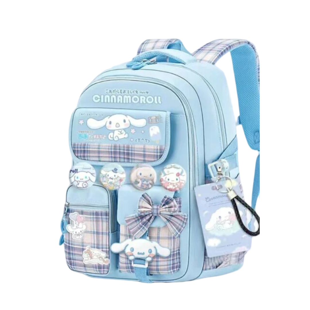 Kawaii Sanrio Cinnamoroll Printed School Backpack