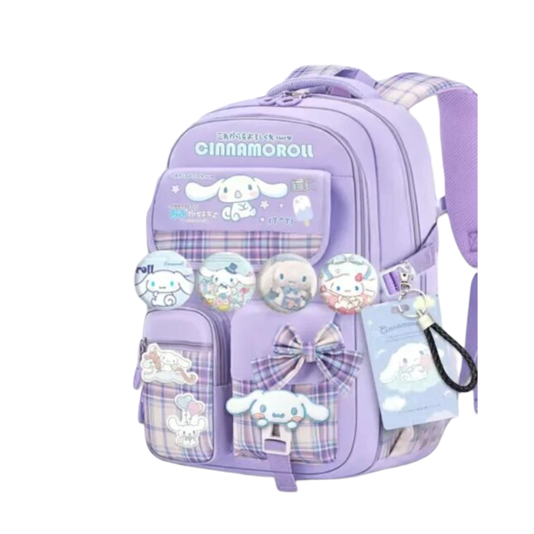 Anime Kawaii Sanrio Cinnamoroll Printed School Backpack