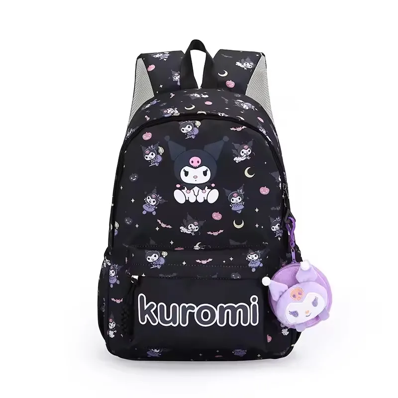Kawaii Kuromi Canvas Backpack