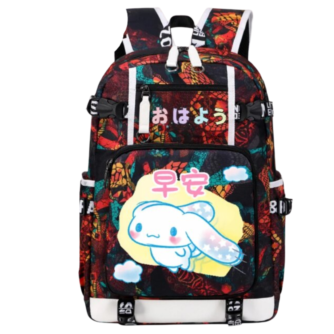 Sanrio Cinnamoroll Kawaii Nylon Backpack 