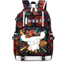 Kawaii Sanrio Cinnamoroll Nylon School Backpack Kawaii Sanrio Cinnamoroll Nylon School Backpack